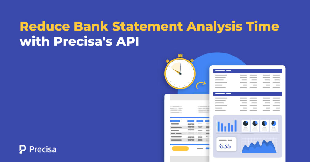 Bank Statement Analysis Time Reduced: Power of Precisa’s API